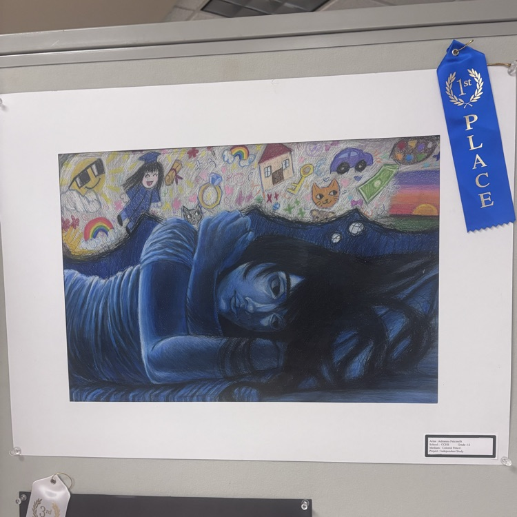 The county art show is amazing! CCHS is well represented. Go Blue Devils! #ForksUp #BDP #BetterEveryDay