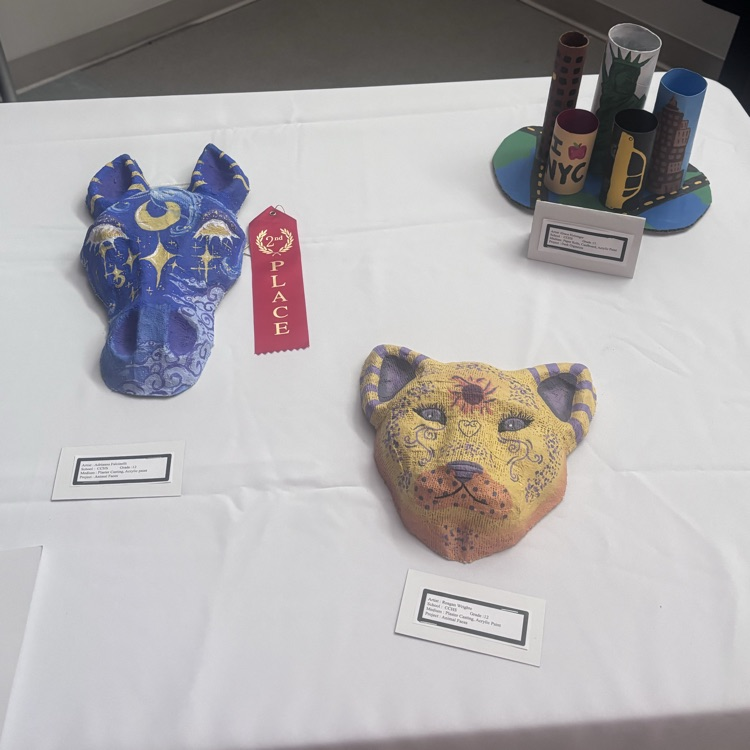 The county art show is amazing! CCHS is well represented. Go Blue Devils! #ForksUp #BDP #BetterEveryDay