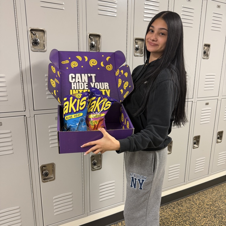 Amy chose to reach out to Takis—and her effort paid off in a fun way!
