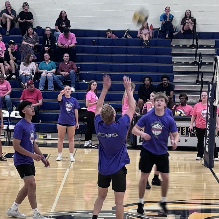Lots of fun tonight at the Powder Puff Volleyball game! #BDP #BetterEveryDay #ForksUp