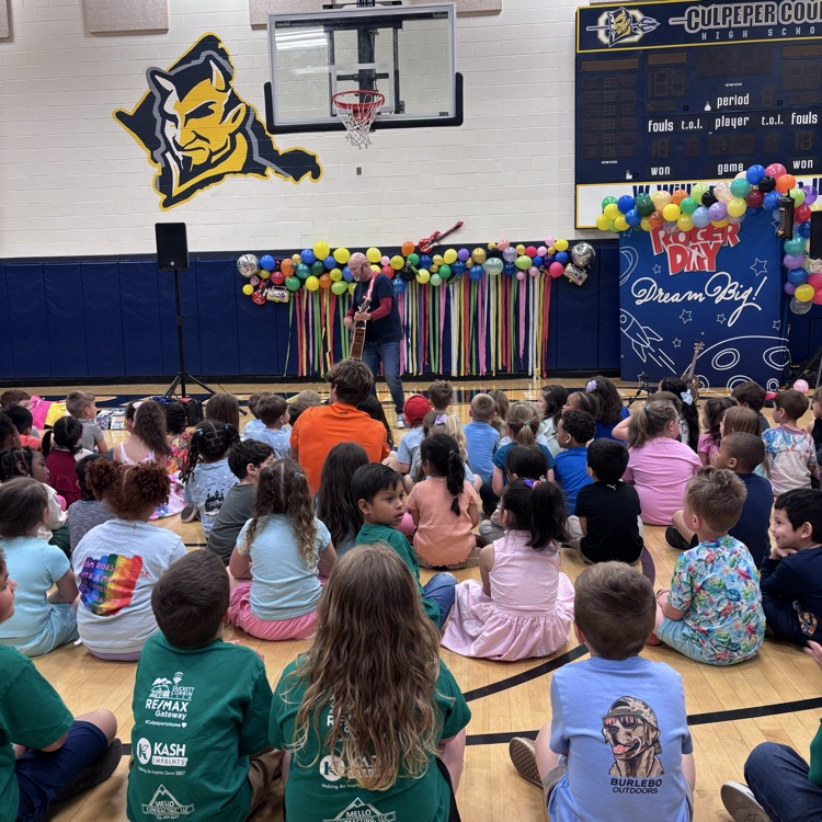 We are so happy for our Little Blues Early Childhood Education program to host a Roger Day concert for preschoolers from all over the county! #BDP #BetterEveryDay #ForksUp #DreamBig