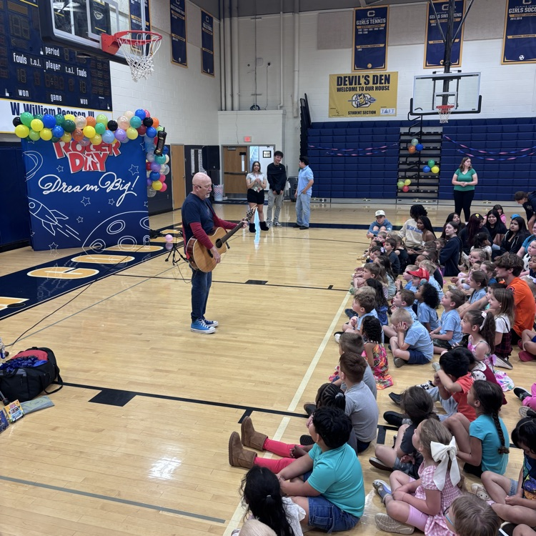 We are so happy for our Little Blues Early Childhood Education program to host a Roger Day concert for preschoolers from all over the county! #BDP #BetterEveryDay #ForksUp #DreamBig