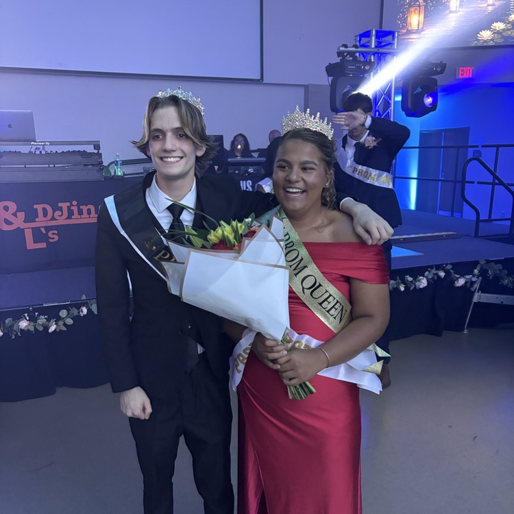 Congratulations to the 2026 Prom King Peyton Houston and Prom Queen Ryleigh Harrup! #ForksUp