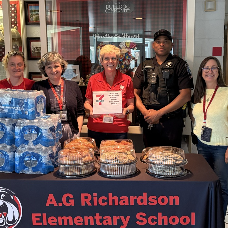 AGR staff would like to give a big thank you to the Shrestha family and 7-11 in Culpeper for another amazing spread to help celebrate Teacher Appreciation week.  