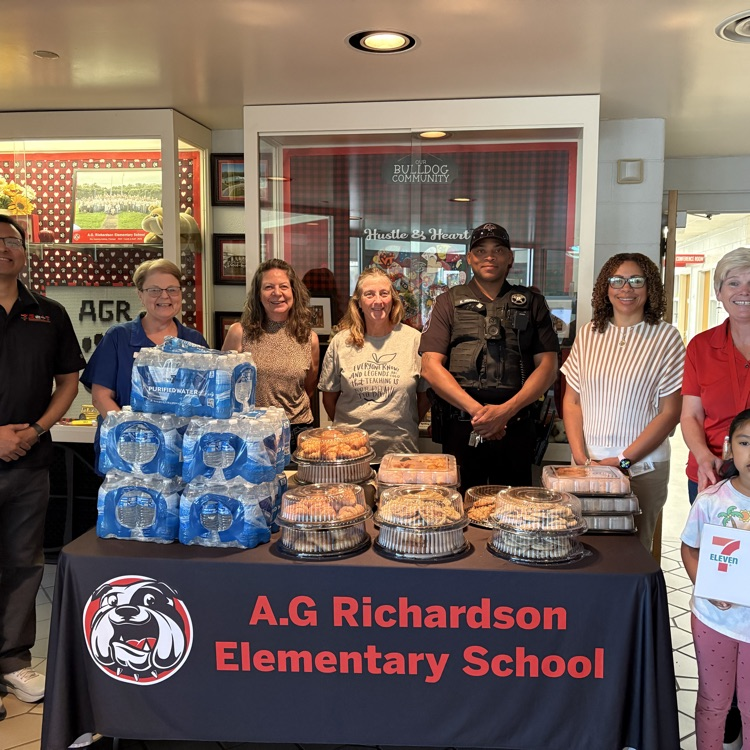 AGR staff would like to give a big thank you to the Shrestha family and 7-11 in Culpeper for another amazing spread to help celebrate Teacher Appreciation week.  