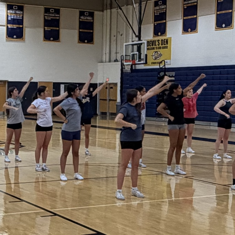 Our cheerleaders are conditioning for our upcoming season. The anticipation is building! #DevilNationUnleashed #BDP #BetterEveryDay #ForksUp