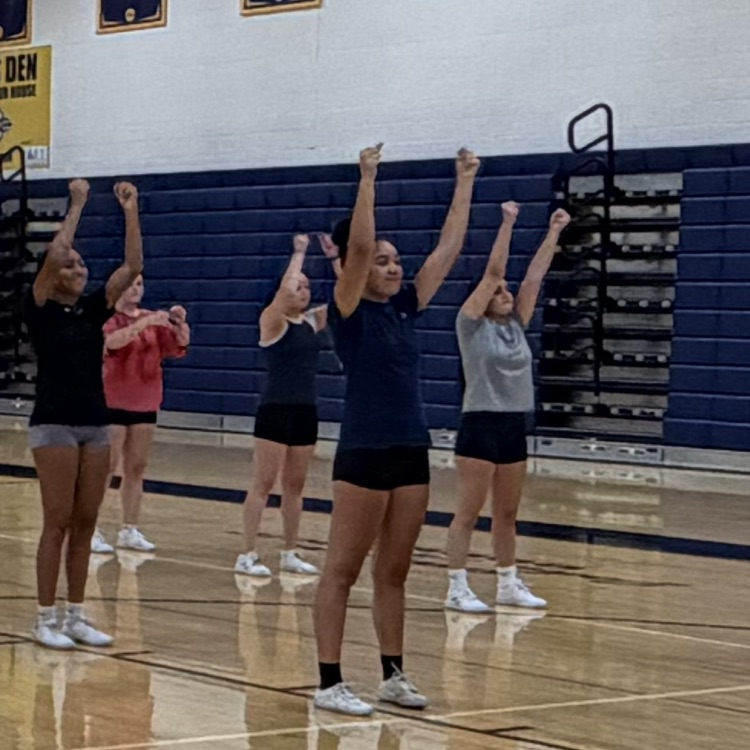 Our cheerleaders are conditioning for our upcoming season. The anticipation is building! #DevilNationUnleashed #BDP #BetterEveryDay #ForksUp
