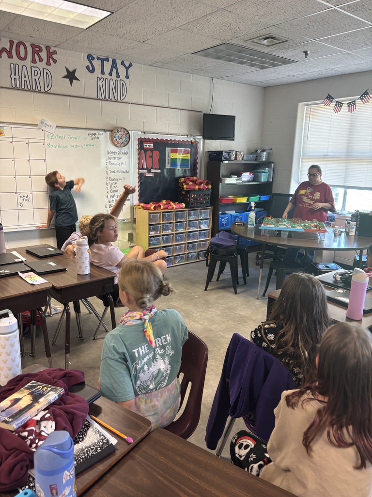 Stephanie DeNicola from the Culpeper Water and Soil Conservation District visited AGR today to discuss watershed with an always-engaging lesson!  Thank you Stephanie!