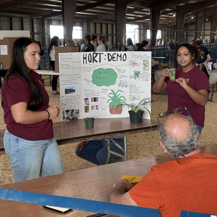two female students present