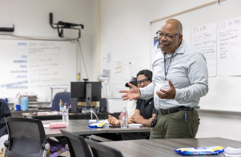 CCAS educator teaching a lesson