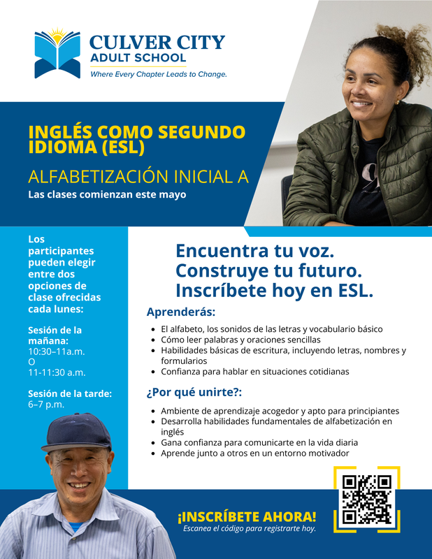 spanish and mandarin fliers