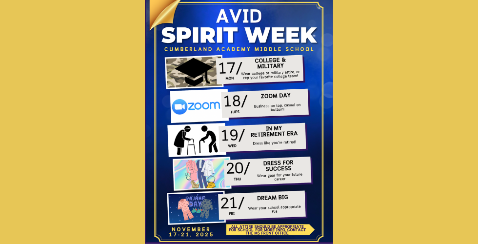 AVID Spirit Week