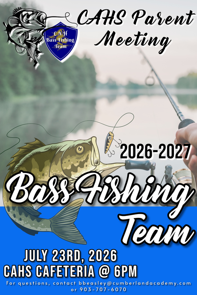bass fishing parent meeting