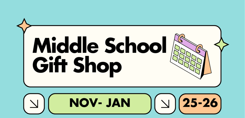 middle school gift shop graphic