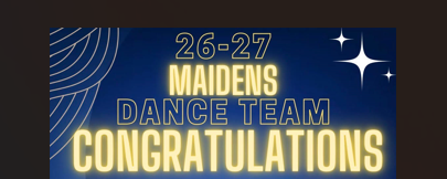 dance team results