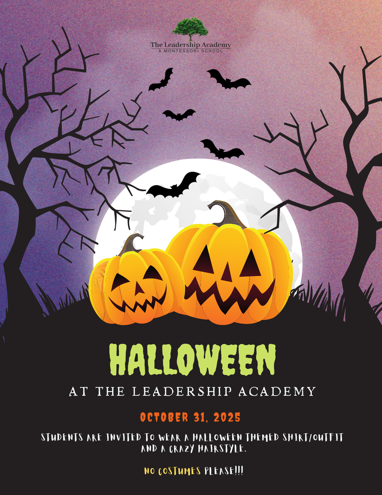 Halloween at the Leadership Academy, October 31st