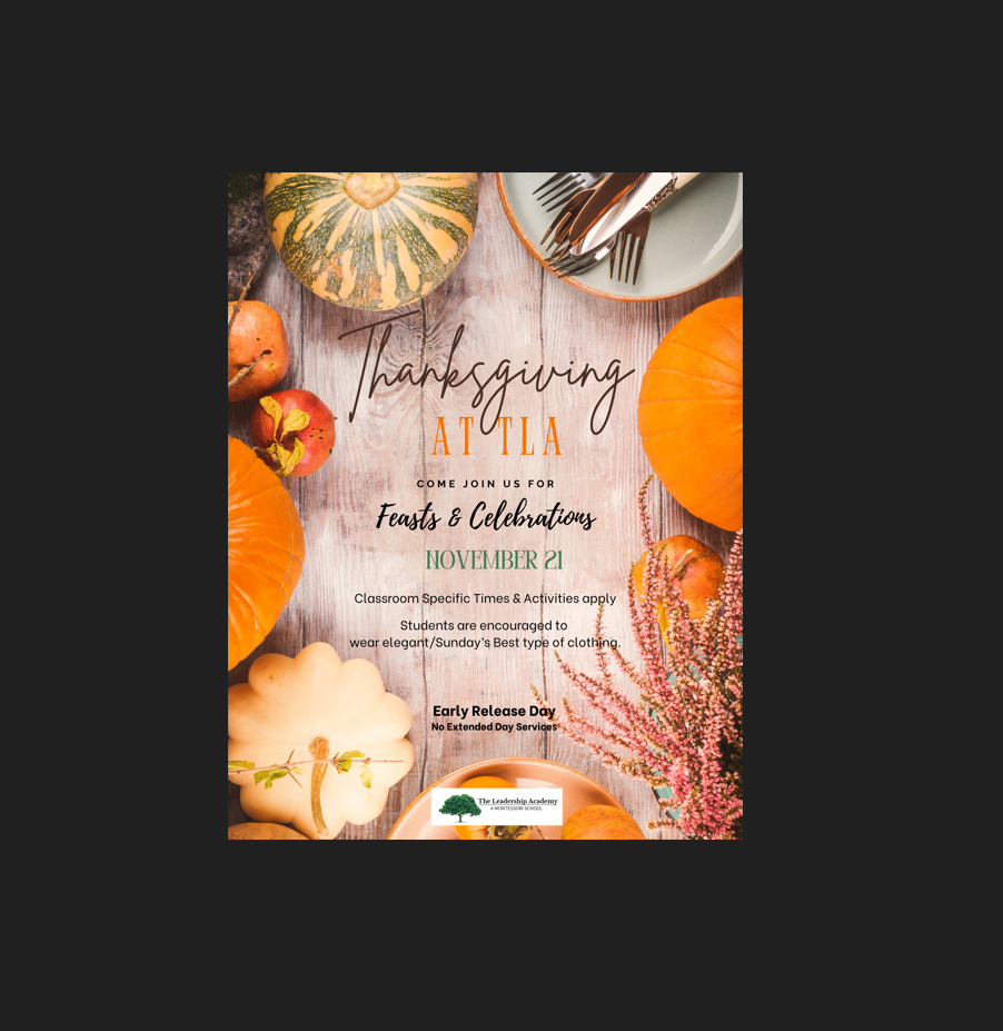 feasts and early release