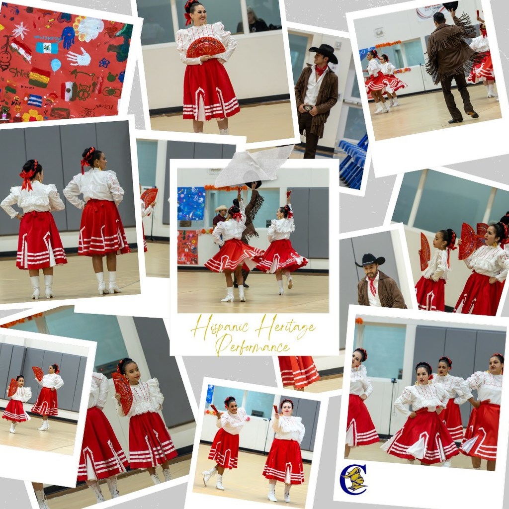 Collage of Students Celebrating Hispanic Heritage Month