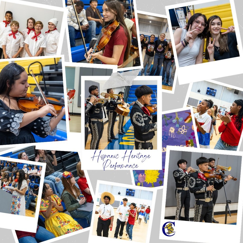 Collage of Students Celebrating Hispanic Heritage Month