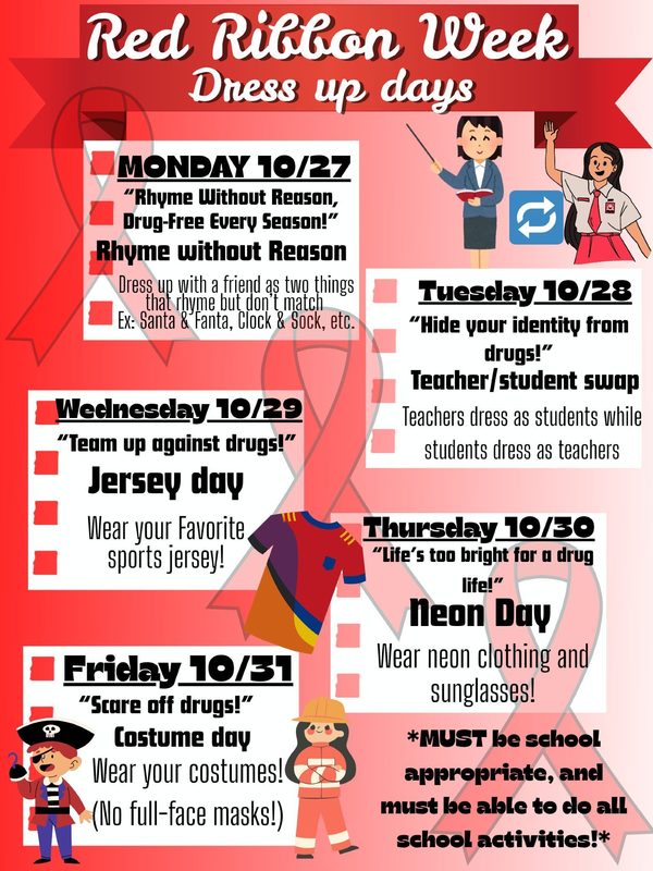 red ribbon week for cams