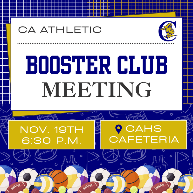 athletics booster club meeting