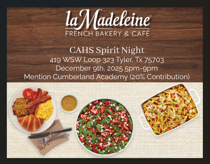 la madeleine spirit night graphic