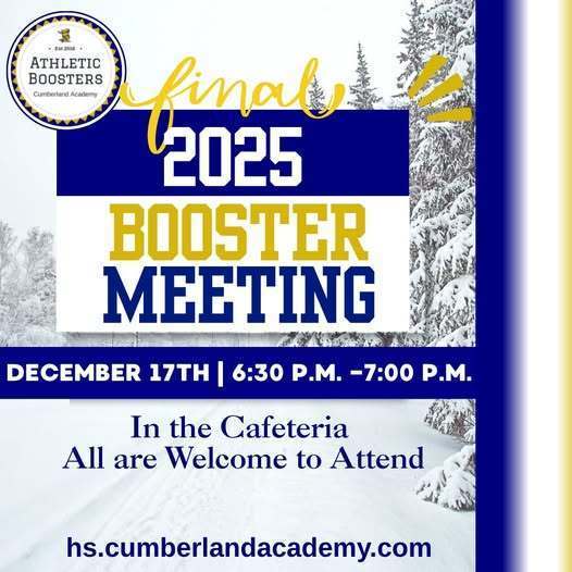 booster meeting graphic