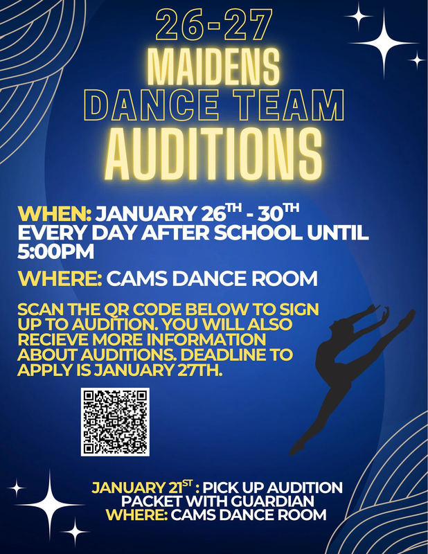 maidens auditions 