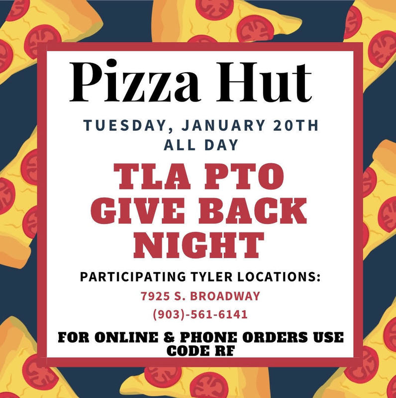 pizza hutt fundraiser