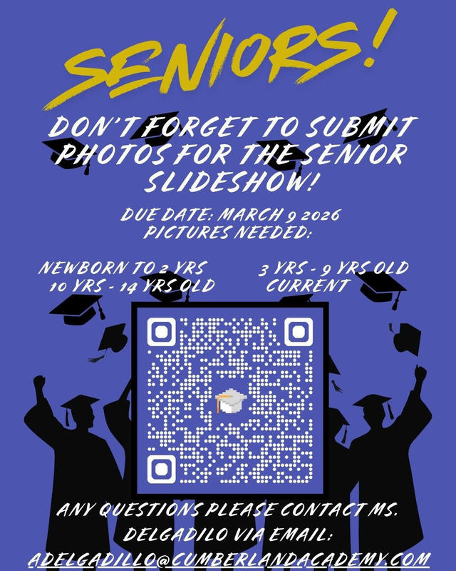 senior slideshow information