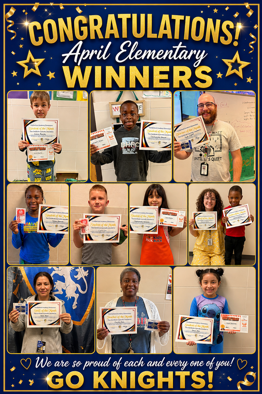 april winners
