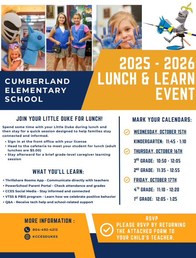 Lunch and Learn 2025 Flyer