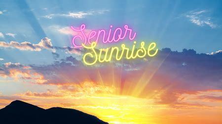 Senior Sunrise