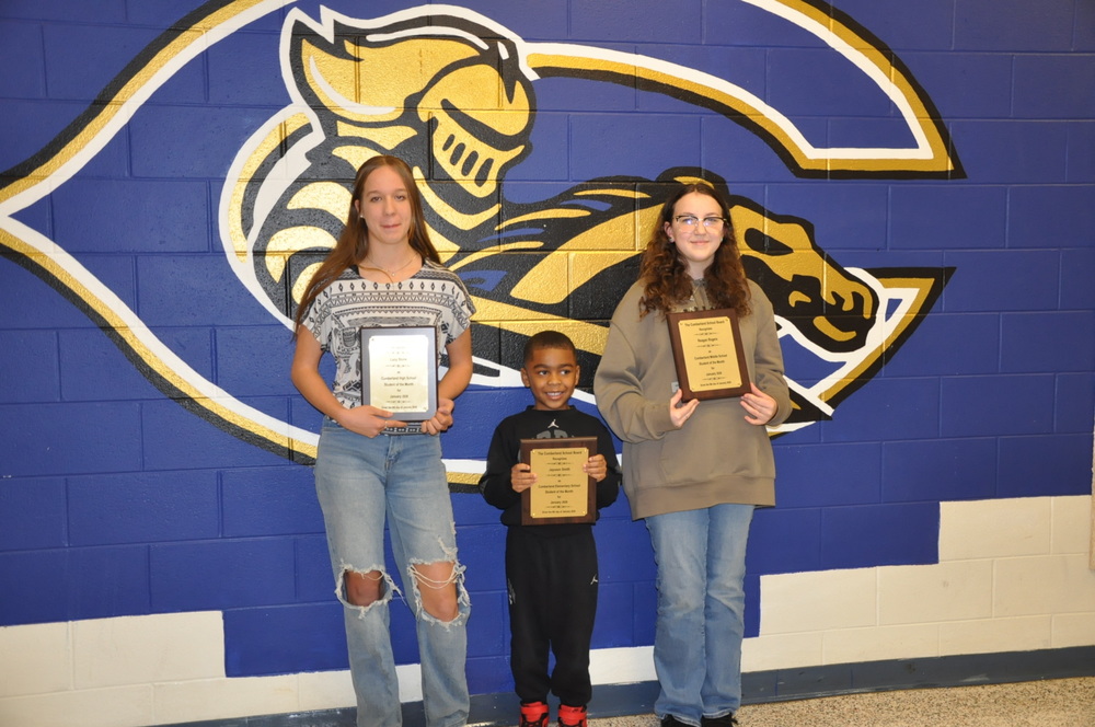 Students of the Month for January 2026