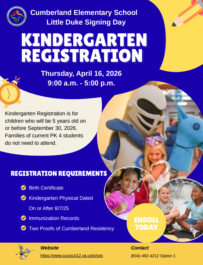 Kindergarten Registration