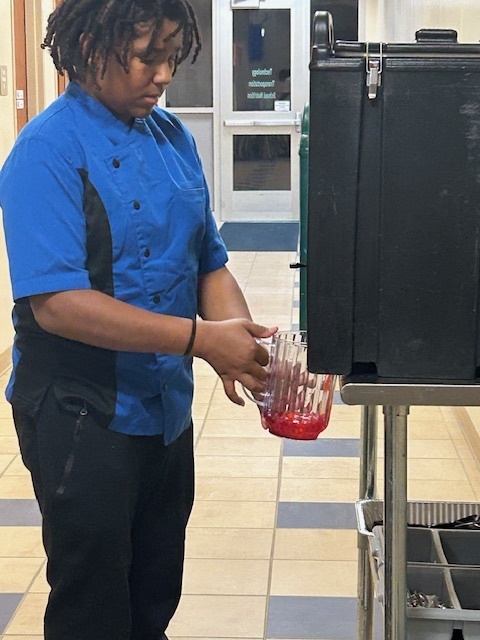 Student server getting punch