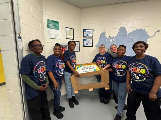CCES cafteria staff picture