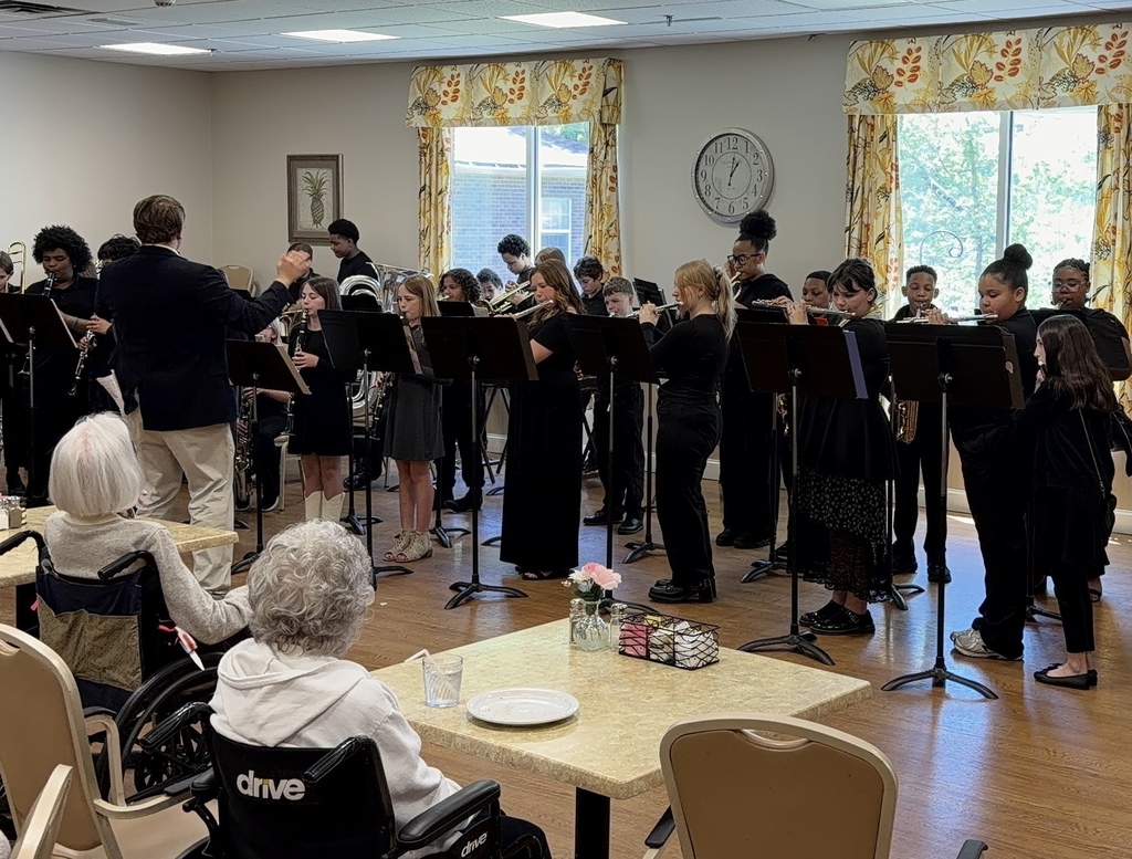 5th and 6th grade band performs
