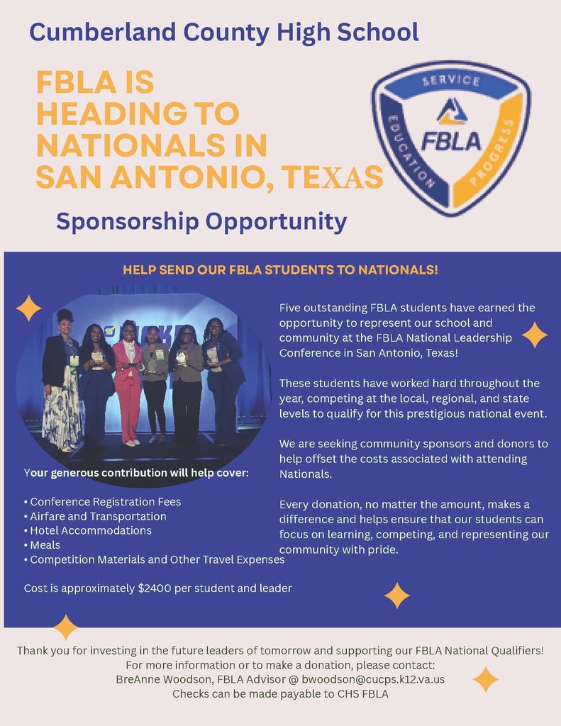 Support FBLA Going to Nationals