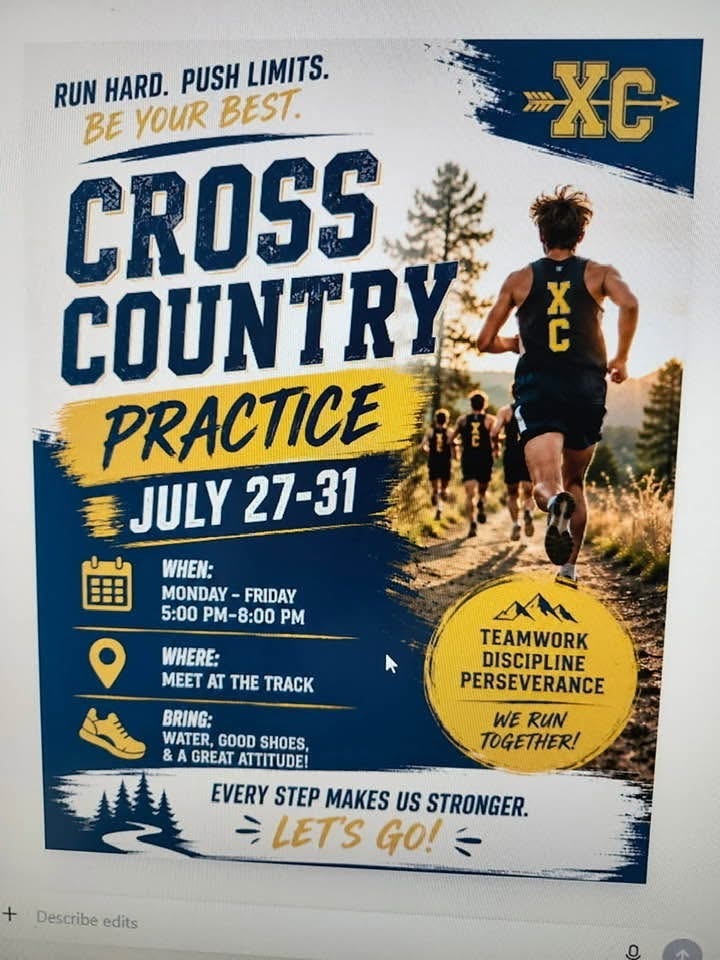 Cross Country Poster----text in article
