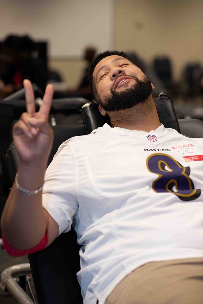 Mr. Harvey volunteered to donate.
