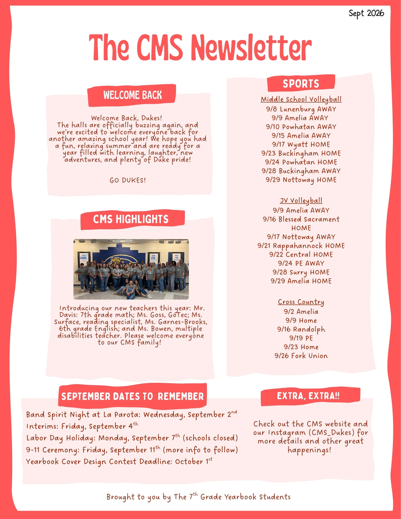 September Newsletter
