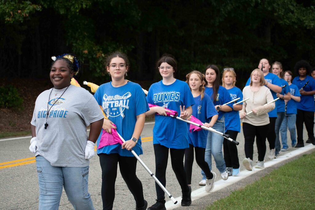 The CHS/CMS Marching Band