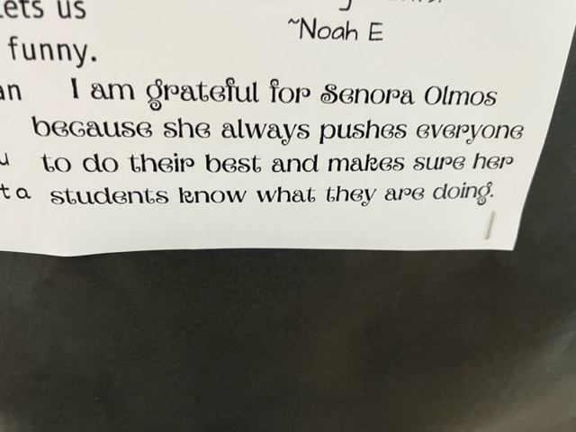 Thankful three