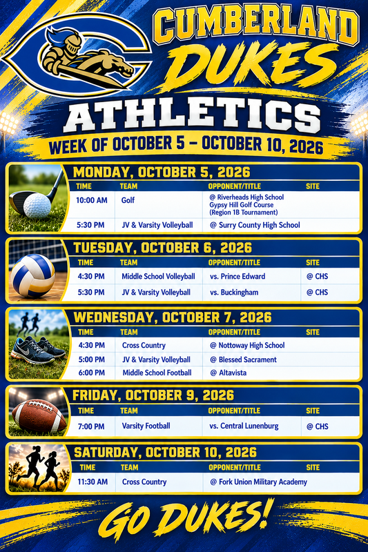 Cumberland dukes athletics