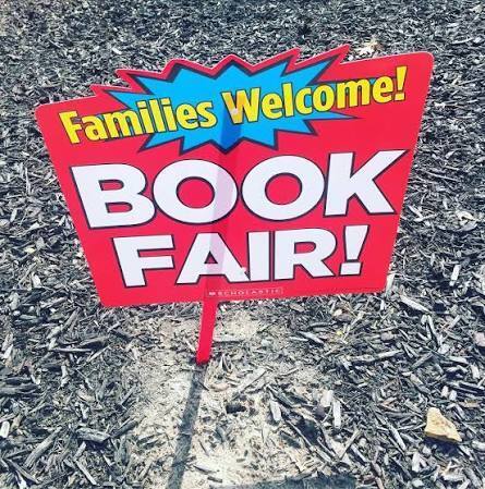 Book Fair sign