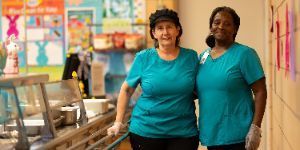 cafeteria workers