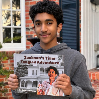 Cumberland International Early College Student Brings Local History to Life in New Children’s Book — and It’s Anything but Boring