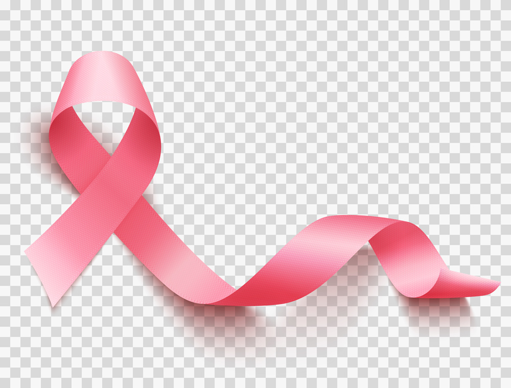 image of pink breast cancer awareness ribbon
