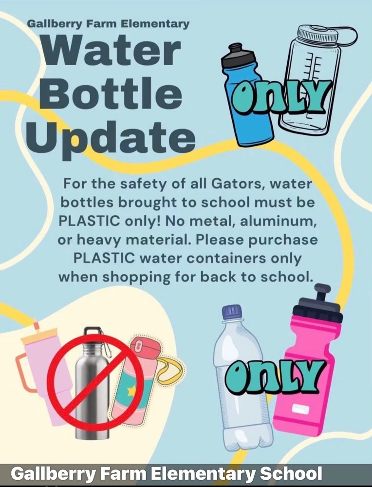 Water Bottle Policy